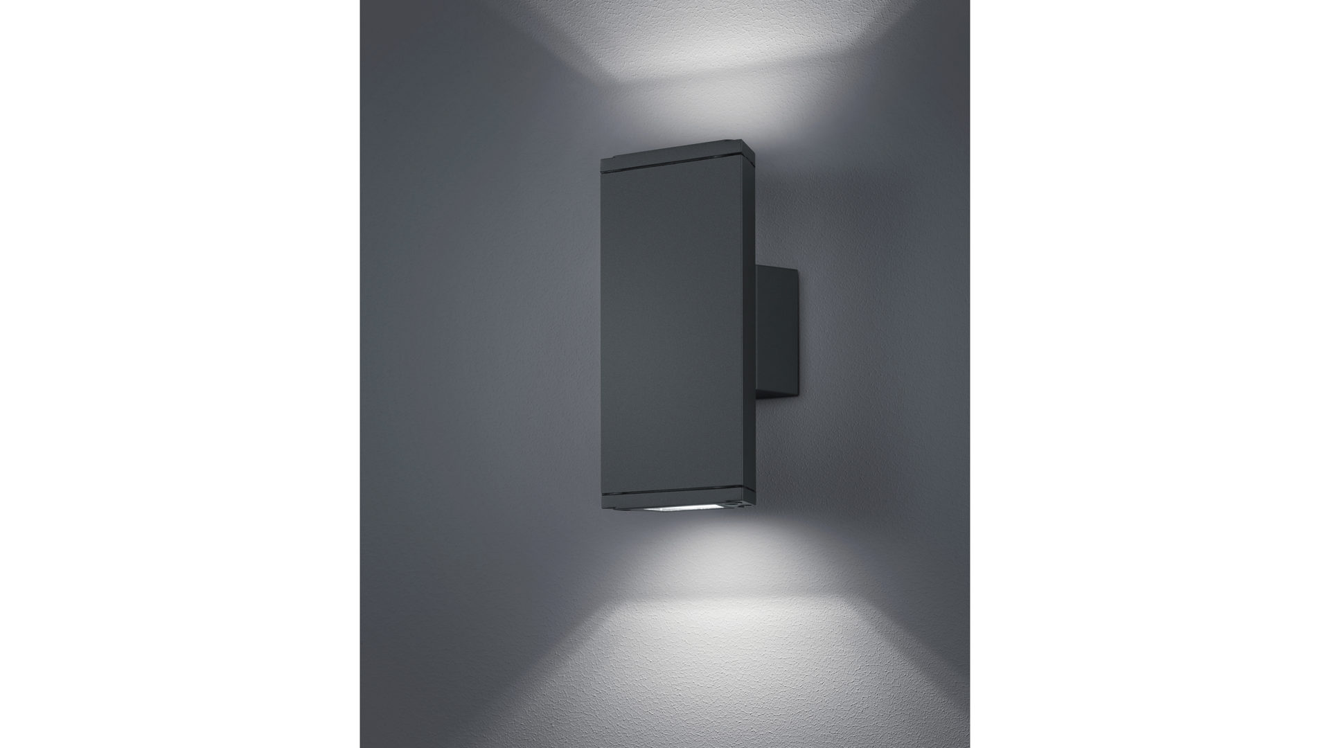 Wandleuchte Trio lighting for you aus Metall in Anthrazit Außen-Wandleuchte Colorado bzw. Wandlampe anthrazitfarbener Aluguss - Höhe ca. 20 cm