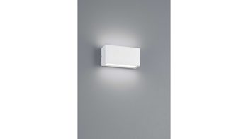 Außenleuchte Trio lighting for you aus Metall in Weiß TRIO Außen-Wandleuchte Trent weißer Aluguss – Breite ca. 14 cm