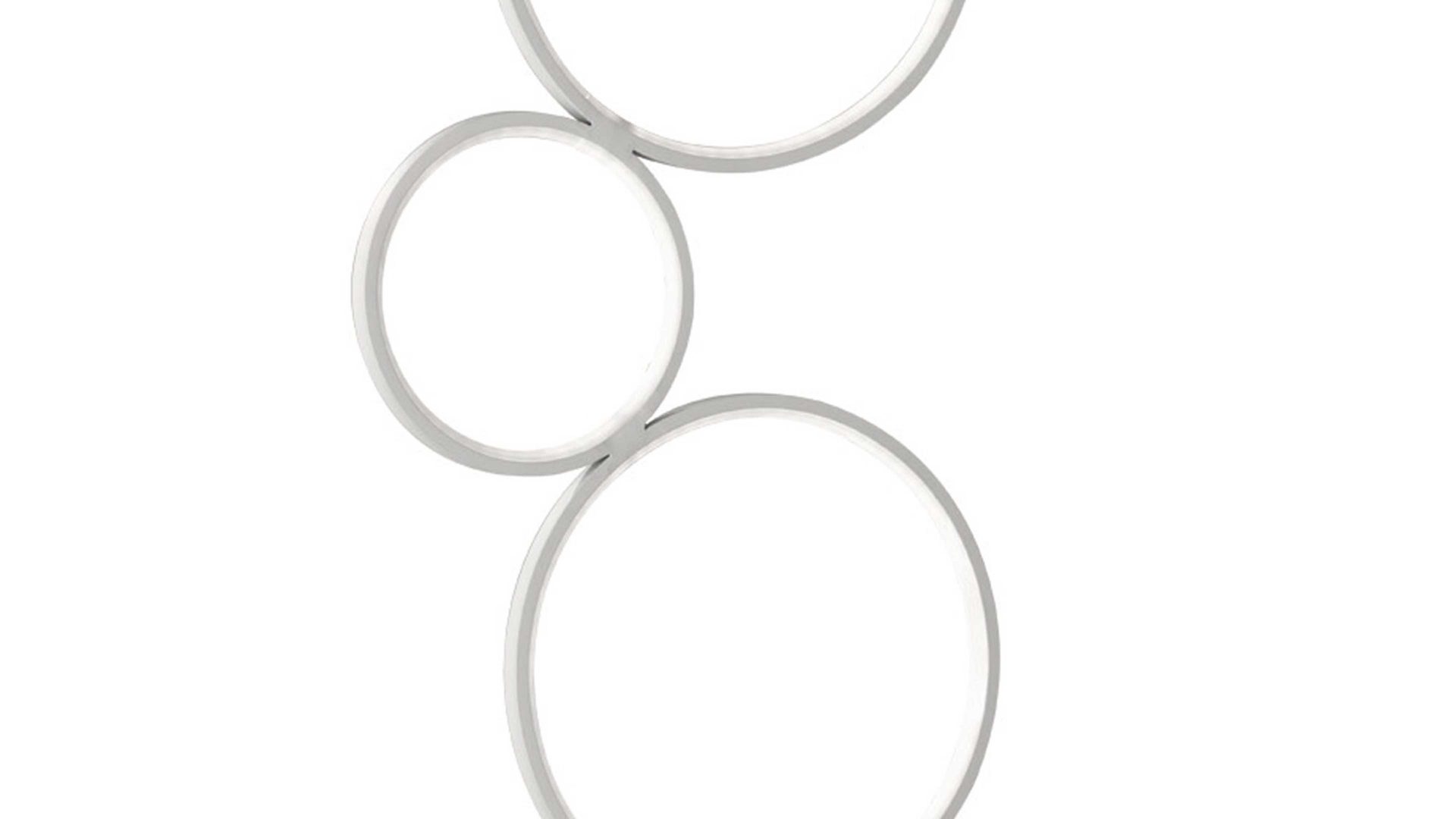 Stehleuchte Trio lighting for you aus Metall in Weiß TRIO Stehlampe Rondo mattweißes Metall – Höhe ca. 115 cm