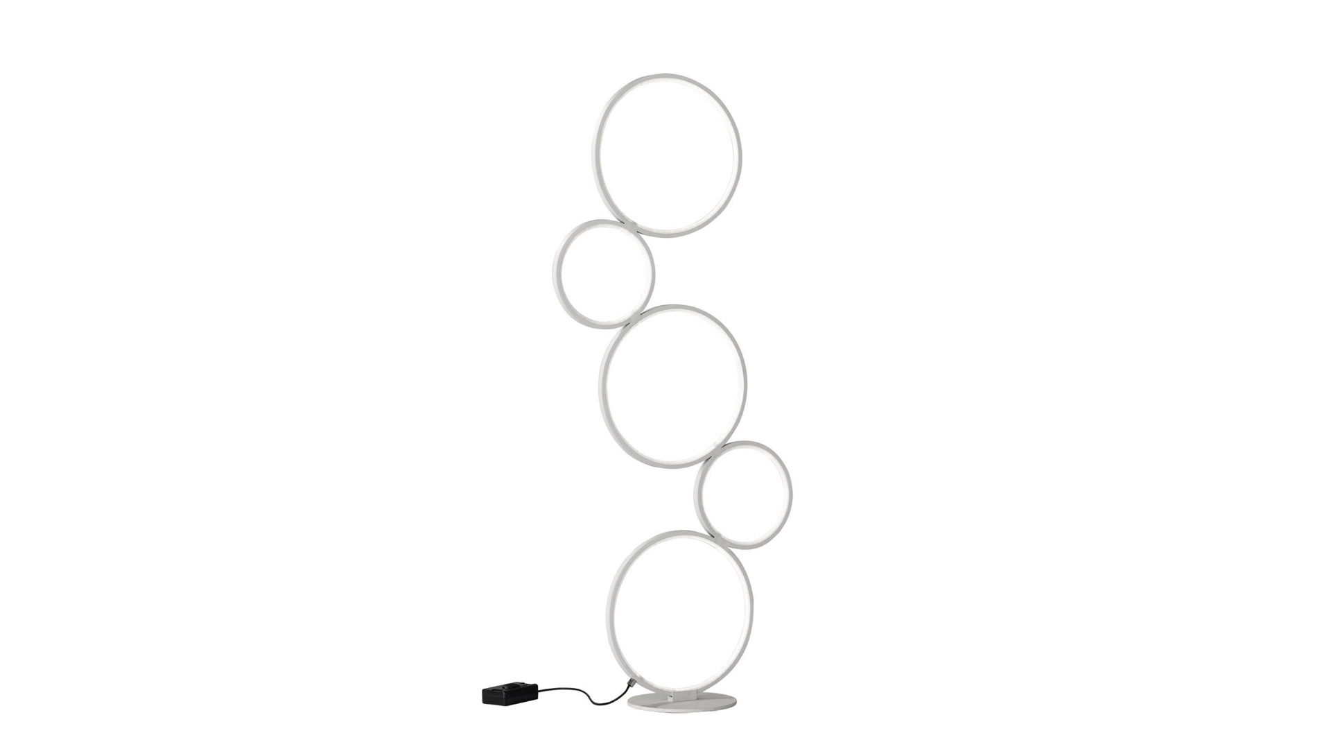 Stehleuchte Trio lighting for you aus Metall in Weiß TRIO Stehlampe Rondo mattweißes Metall – Höhe ca. 115 cm