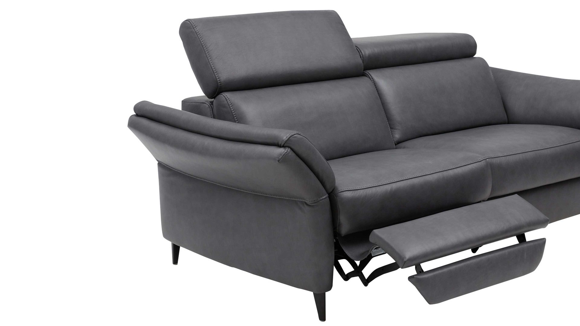 Mehrpreis Interliving aus Metall in Transparent Interliving Sofa Serie 4055 - WallAway WAH1 einmotorige Relaxfunktion