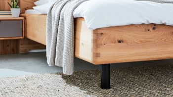 Komplettzimmer Interliving aus Holz in Grau Interliving Schlafzimmer Serie 1015 – Komplettzimmer 1002 Siena & Wildeiche – vierteilig, sechstürig