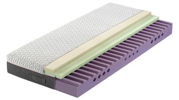 Komfortschaummatratze Interliving aus Stoff in Weiß Interliving Matratzen Serie 1925 - Komfortschaummatratze Härtegrad 2 - Liegefläche ca. 160 x 200 cm