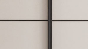 Kleiderschrank Wiemann | oeseder aus Holz in Weiß Kleiderschrankprogramm Phoenix – Kleiderschrank Champagner & Schiefer - vier Türen, Breite ca. 330 cm