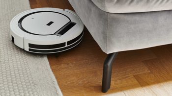 Ecksofa modulmaster aus Stoff in Grau Modulmaster MM-ZE1126 - Wohnlandschaft silberfarbener Velours Amira - Stellfläche ca. 332 x 220 cm