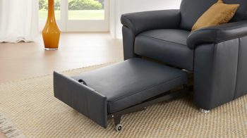 Hocker modulmaster aus Leder in Dunkelbraun Modulmaster MM-PN1059 - Auszughocker Ho moccafarbenes Leder Torro