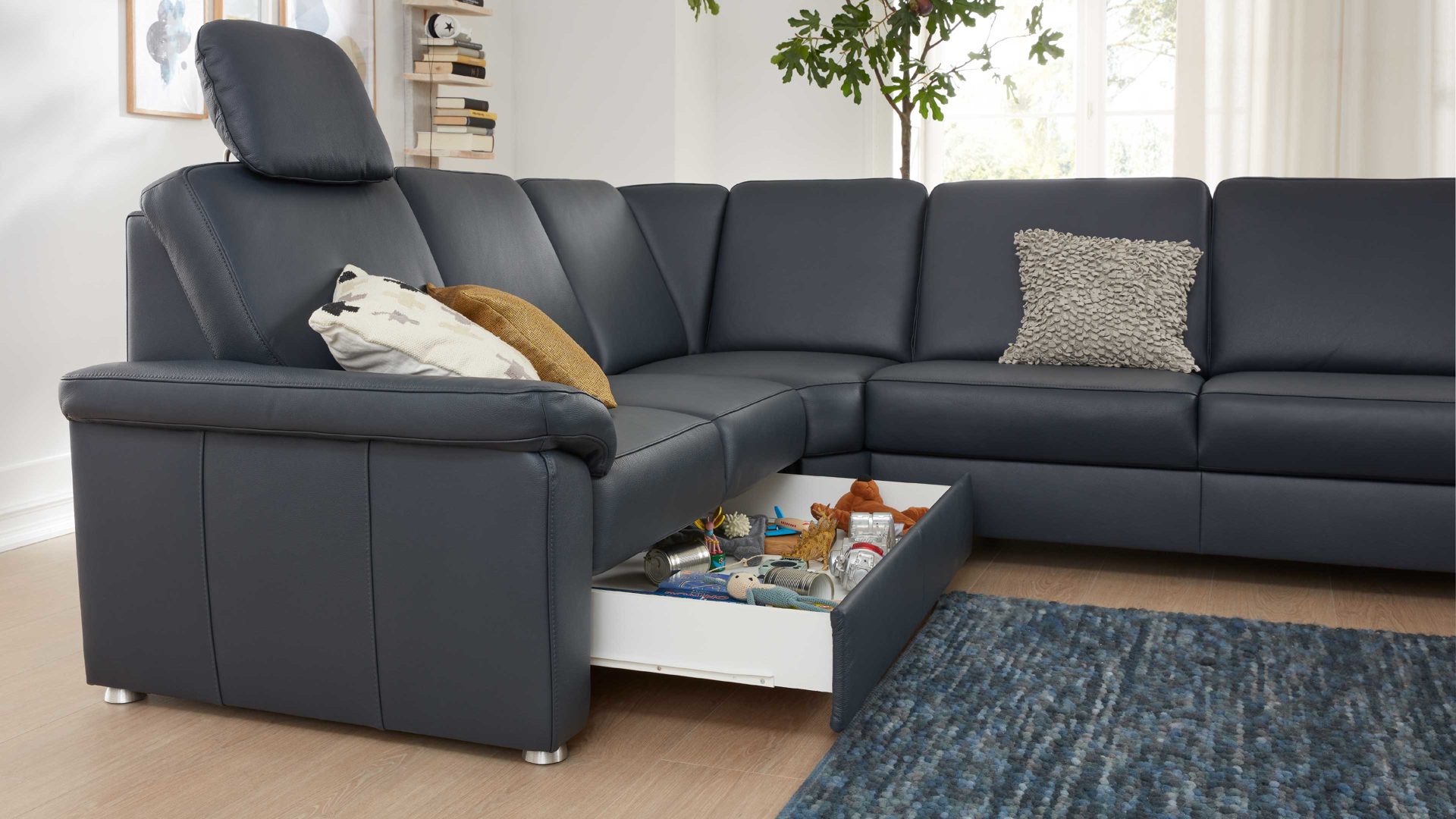 Schublade modulmaster aus Holz in Weiß Modulmaster MM-PN1059 - Schublade S für Zweisitzer