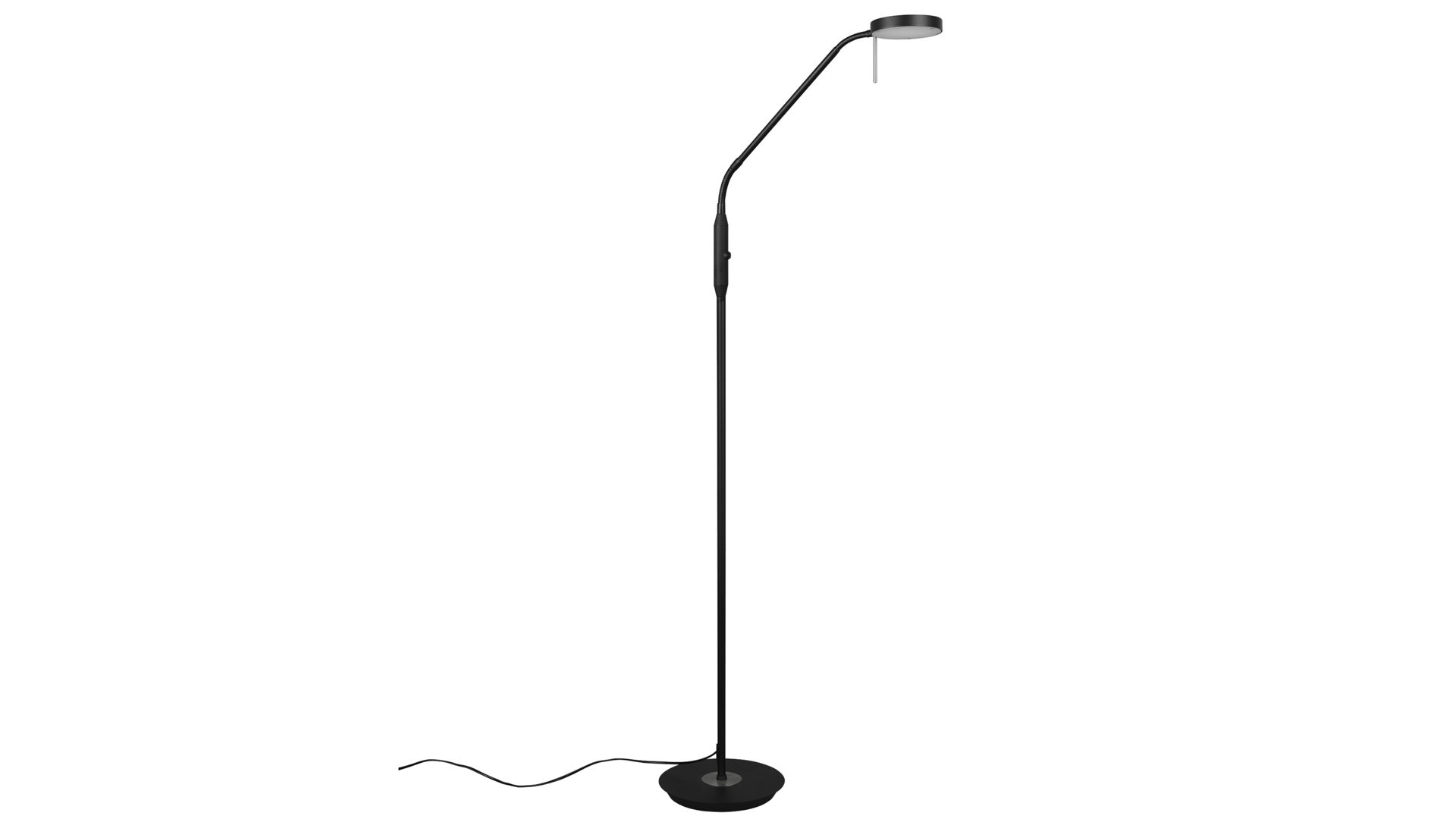 Stehleuchte Trio lighting for you aus Metall in Schwarz TRIO Stehleuchte Monza Schwarz  – Höhe ca. 145 cm