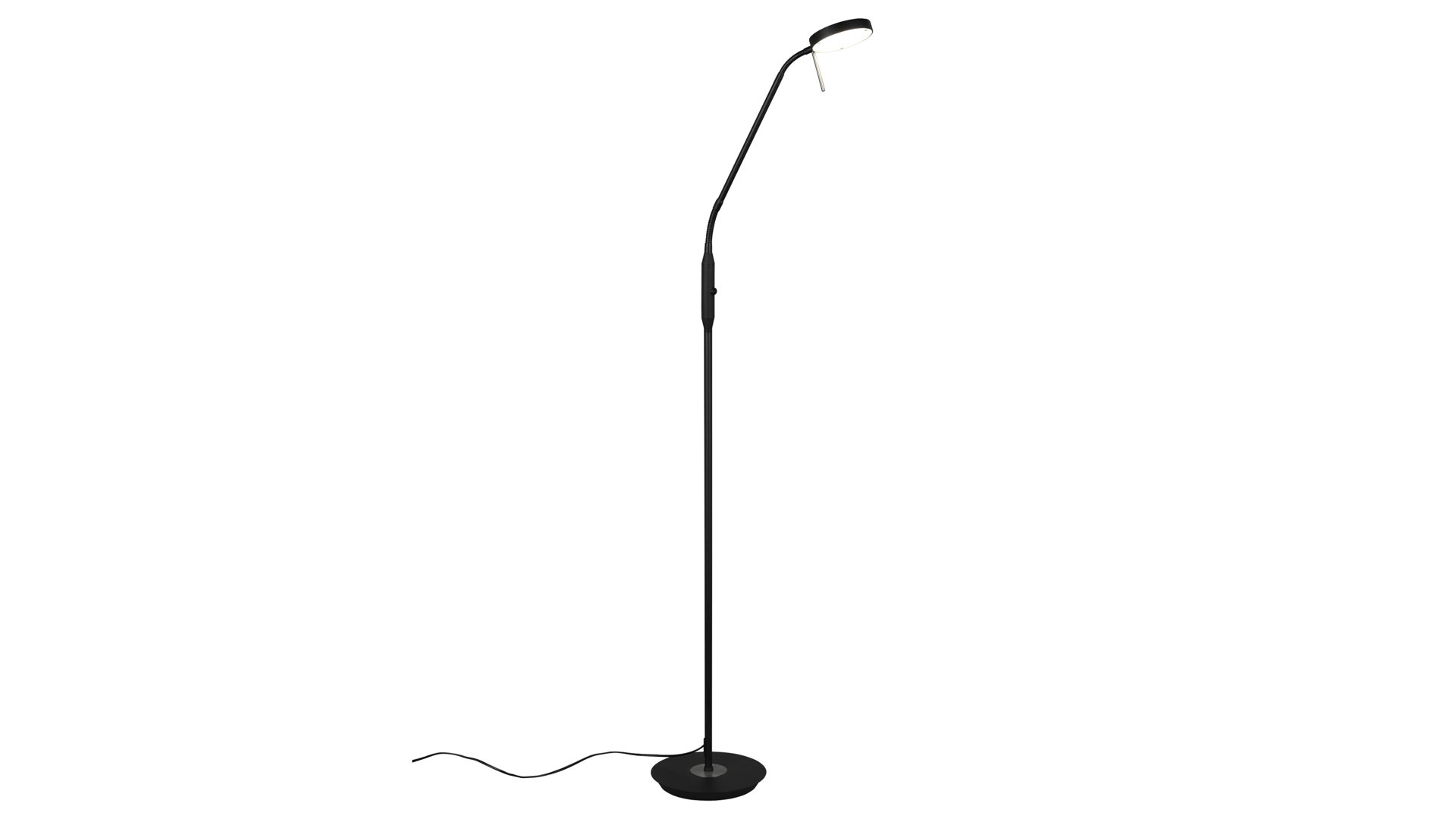Stehleuchte Trio lighting for you aus Metall in Schwarz TRIO Stehleuchte Monza Schwarz  – Höhe ca. 145 cm