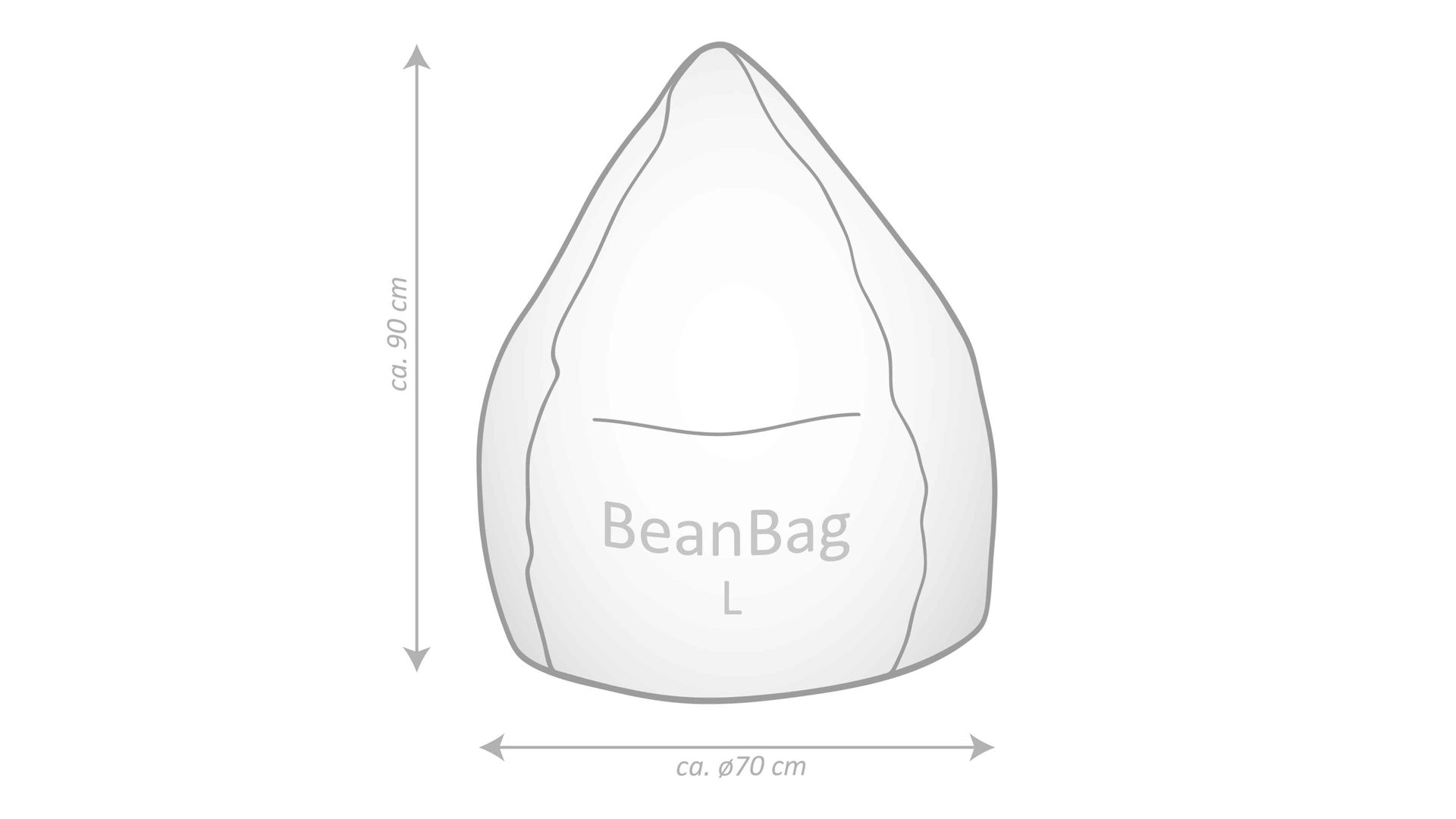 Standard-Sitzsack Magma sitting point aus Stoff in Lila SITTING POINT Sitzsack Malibu L als Sitzmöbel lilafarbenes Retromuster - ca. 120 Liter