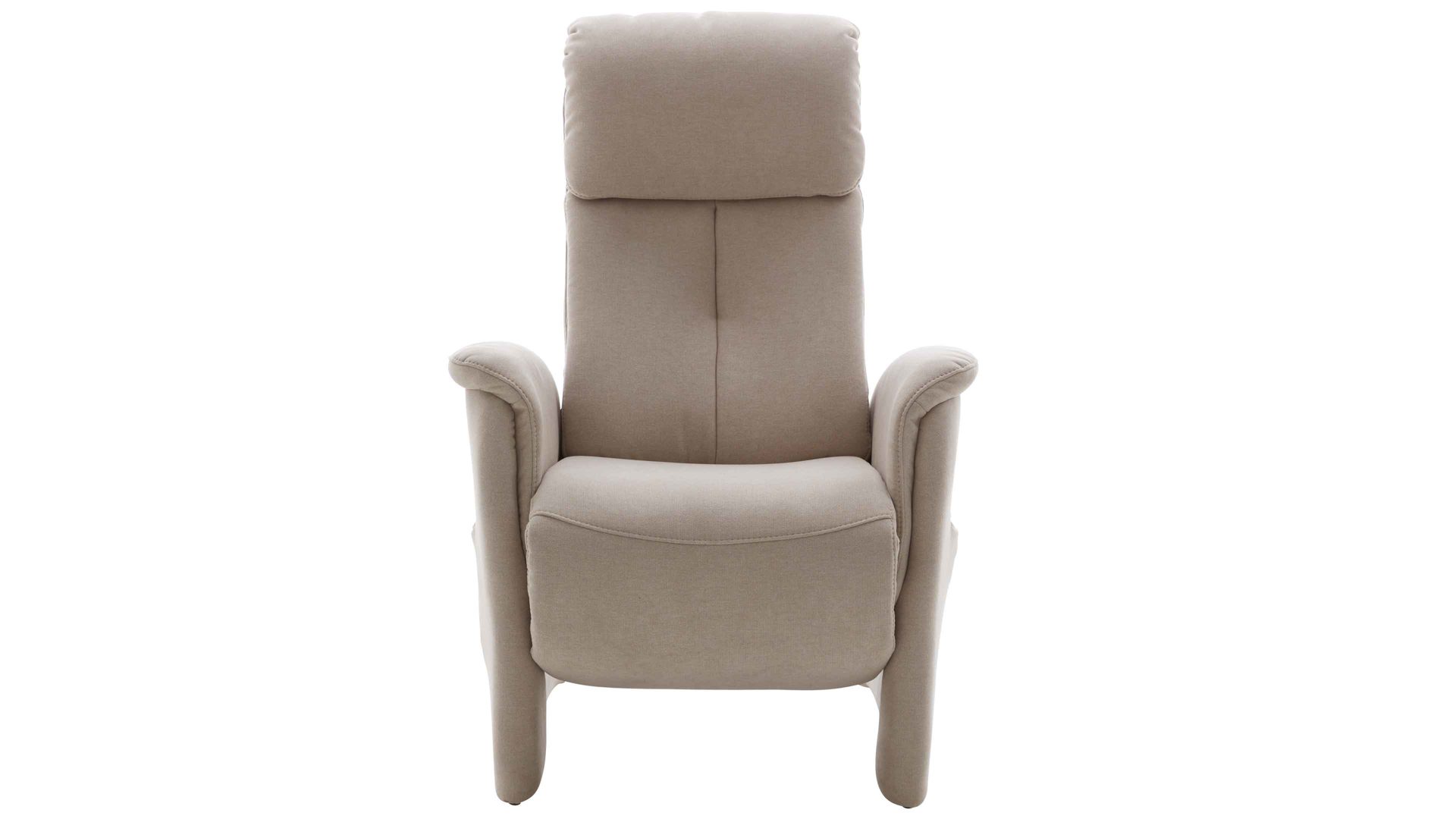 Relaxsessel comfortmaster besser sitzen, liegen, leben aus Stoff in Beige Comfortmaster CM-HU1157 - Relaxsessel B ecrufarbener Bezug Kira - Ergonomie L