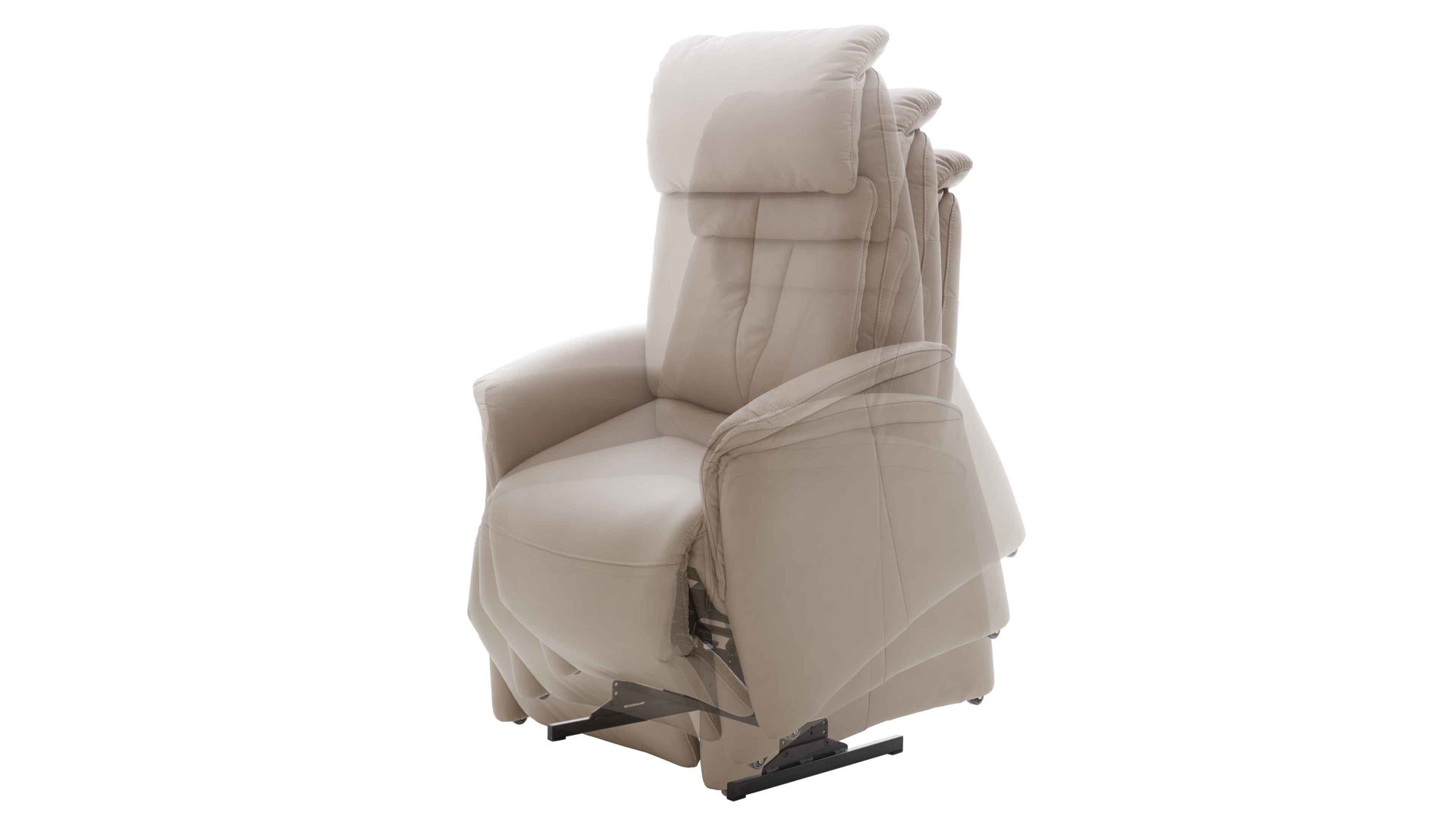 Funktion comfortmaster besser sitzen, liegen, leben aus Metall in Transparent Comfortmaster CM-HU1157 - Funktion E Aufstehhilfe und ein Motor