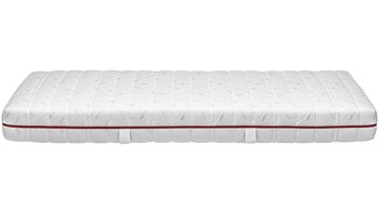 Federkernmatratze comfortmaster besser sitzen, liegen, leben aus Stoff in Weiß Comfortmaster Matratze Classic T H3, Taschenfederkern – Liegefläche ca. 100 x 180 cm