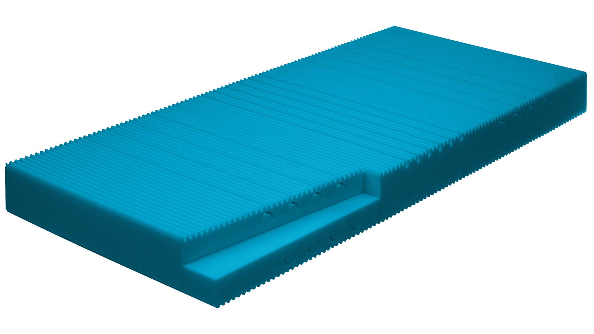 Kaltschaummatratze comfortmaster besser sitzen, liegen, leben aus Stoff in Weiß Comfortmaster Matratze Classic S H2, Kaltschaum – Liegefläche ca. 70 x 200 cm