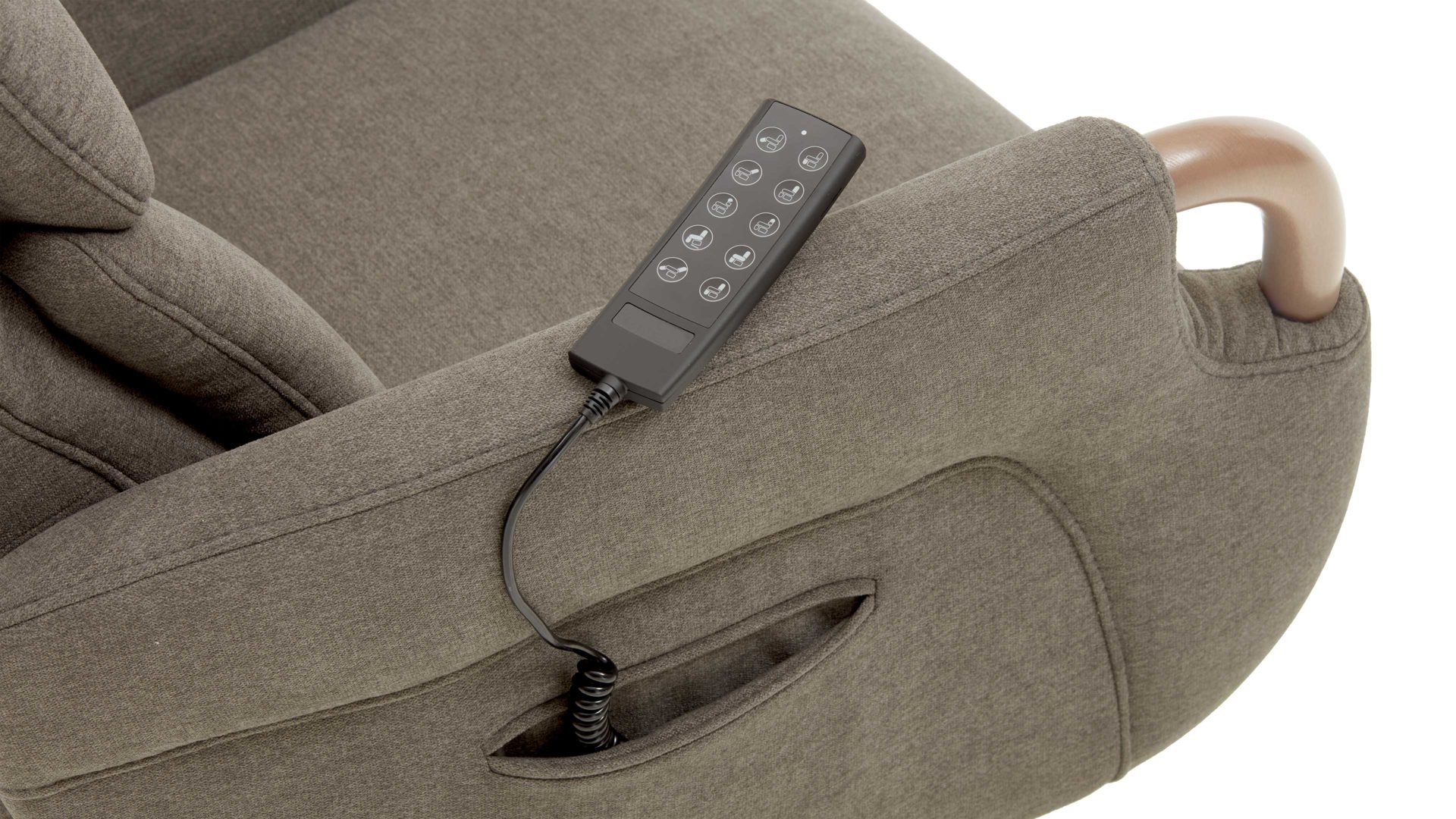 Funktion comfortmaster besser sitzen, liegen, leben aus Metall in Transparent Comfortmaster CM-HU1060 – Komfortaustattung FH zwei Motoren & Herz-Waage