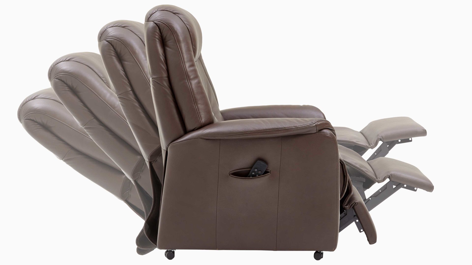 Funktion OrthoSedis aus Metall in Transparent OrthoSedis OS-HU1026 - Komfortausstattung F zwei Motoren