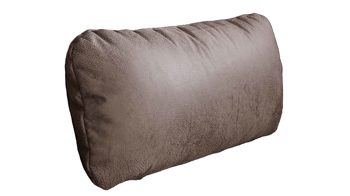 Einzelkissen modulmaster aus Stoff in Grau Modulmaster MM-MP1139 - Nierenkissen grauer Bezug Saddle - ca. 58 x 25 cm