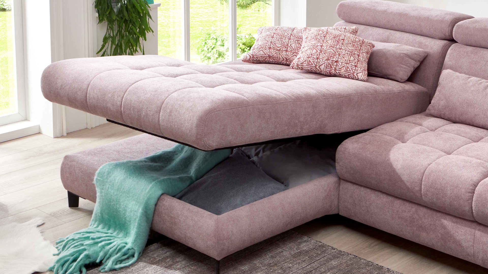 Funktion KAWOO aus Holz in Transparent KAWOO Polsterprogramm Torino - Bettkasten Funktions-Mehrpreis