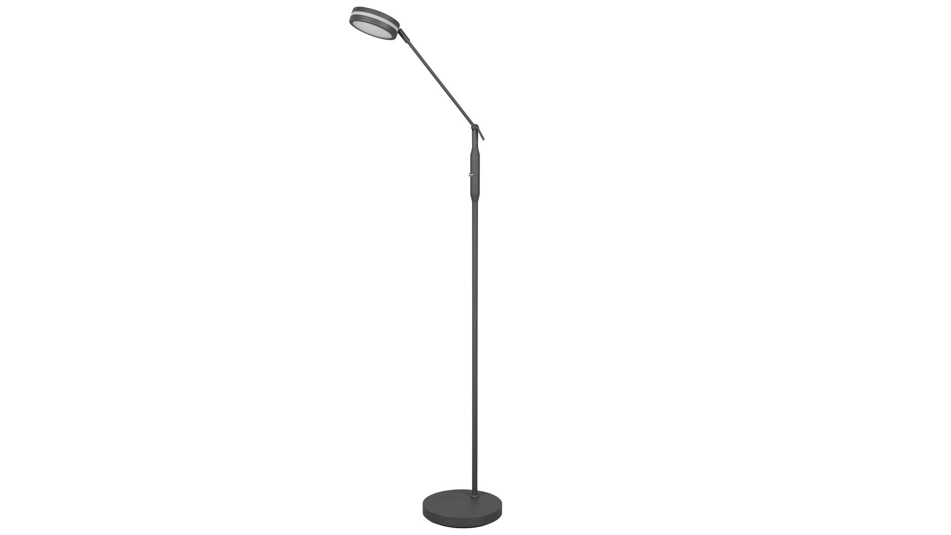 Stehleuchte Trio lighting for you aus Metall in Anthrazit Trio Stehleuchte Franklin anthrazitfarbenes Metall - Höhe ca. 133 cm