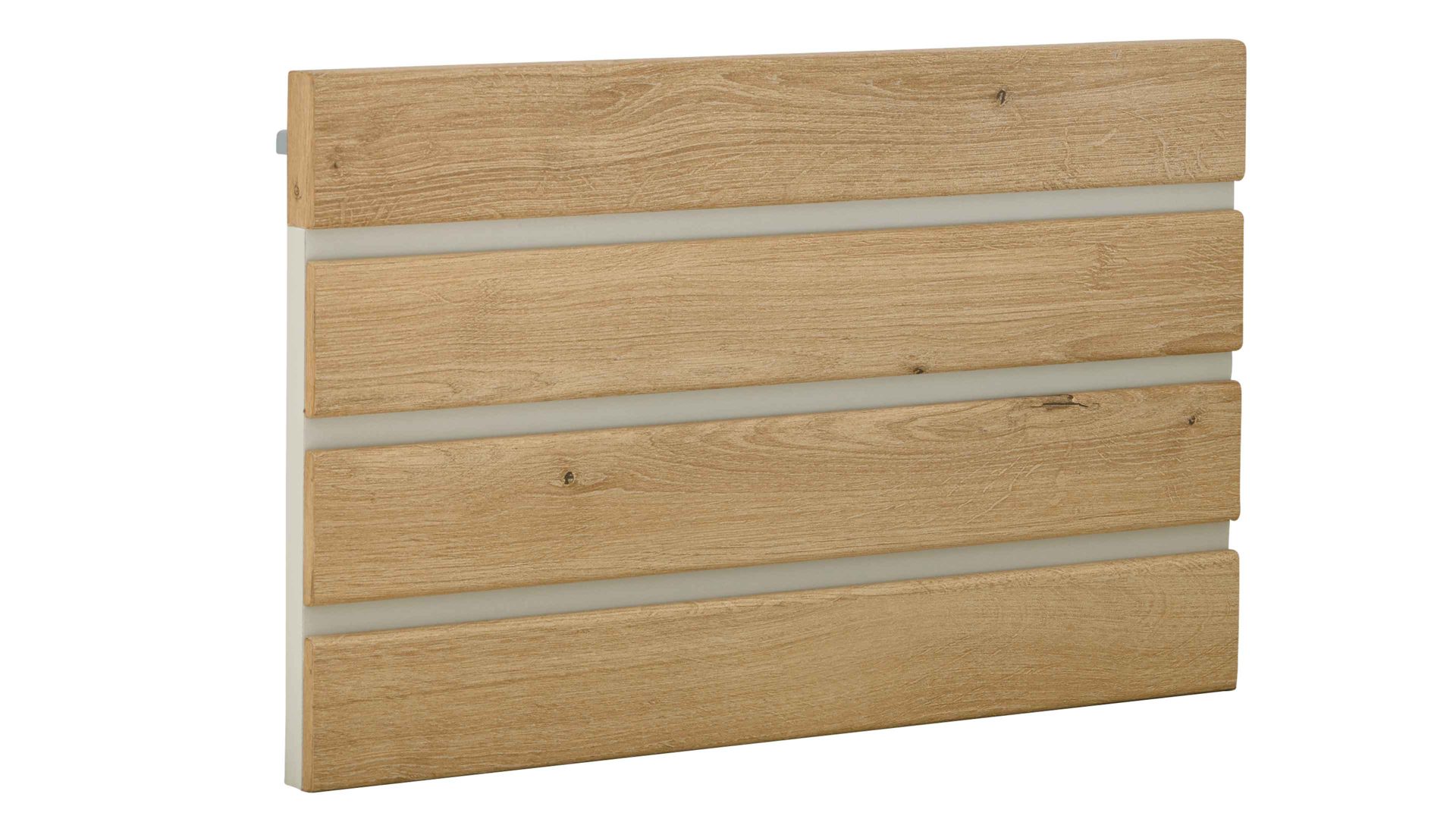 Paneel Interliving aus Holz in Holzfarben Interliving Schlafzimmer Serie 1026 – Paneel-Set 108 Eiche bianco - zweiteilig