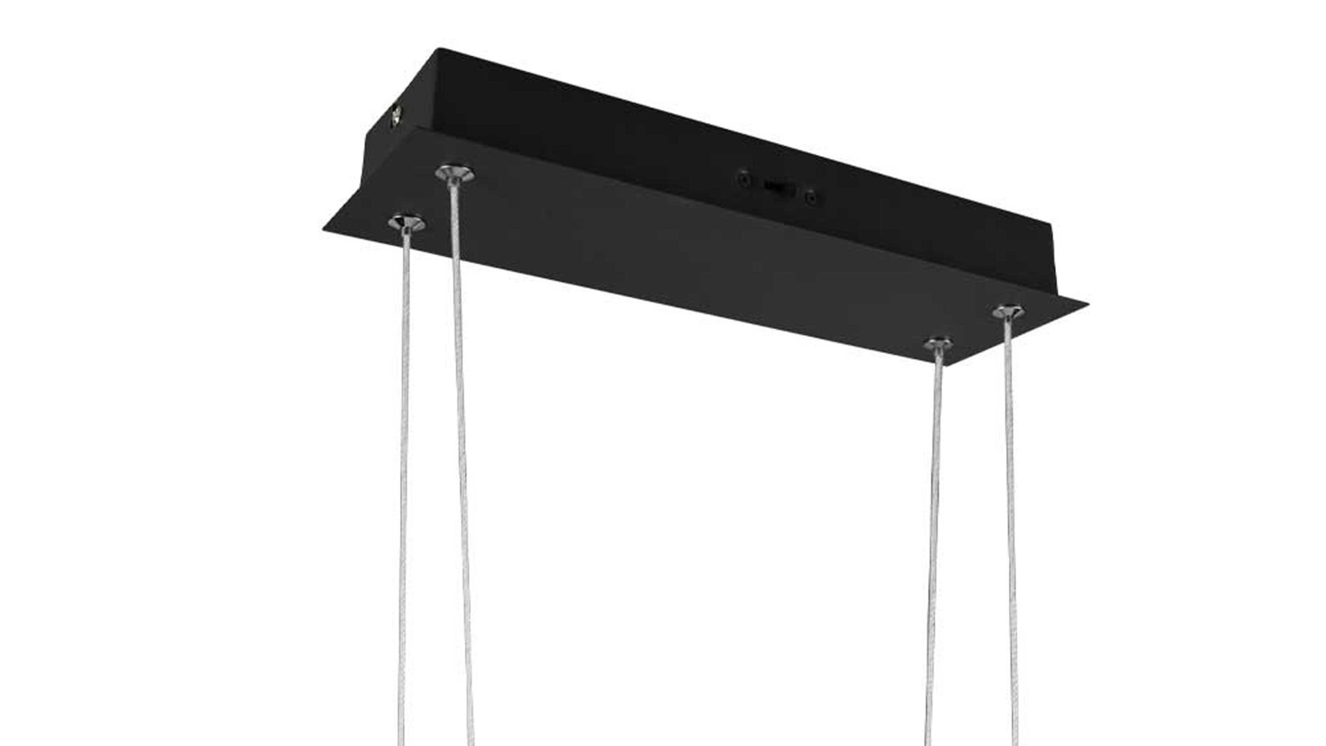 Pendelleuchte Trio lighting for you aus Metall in Messing Trio Pendelleuchte Blaze Messing matt & schwarz matt - Breite ca. 108