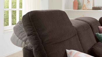 Ecksofa modulmaster aus Stoff in Grau Modulmaster MM-PP1058 - Ecksofa schieferfarbene Mikro-Chenille Charly & Wildeiche – Stellfläche ca. 273 x 243 cm