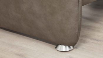 Zweisitzer comfortmaster besser sitzen, liegen, leben aus Leder in Dunkelbraun Comfortmaster Zweisitzer 4898 canyonfarbenes LongLife-Leder LG18 - Breite ca. 148 cm