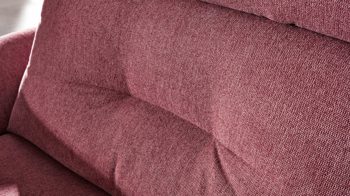 Ecksofa Interliving aus Stoff in Pink Interliving Sofa Serie 4400 - Ecksofa pastellvioletter Bezug GCP 8 - Stellfläche ca. 167 x 296 cm