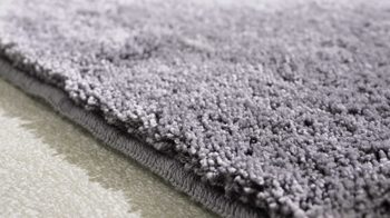 Badematte / Badeteppich Interliving aus Kunstfaser in Hellgrau Interliving Badteppich Serie 9112 Silber - ca. 65 x 115 cm