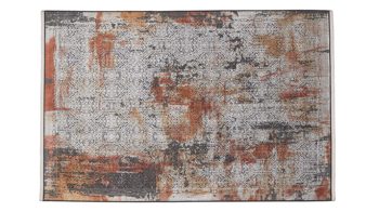 Webteppich Interliving aus Mischgewebe in Mehrfarbig Interliving Teppich Serie G-8060 mehrfarbiges Vintagemuster - ca. 133 x 190 cm