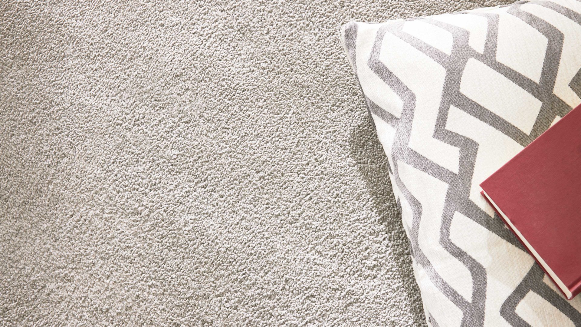 Webteppich Interliving aus Kunstfaser in Hellgrau Interliving Teppich Serie G-8080 Hellgrau - ca. 67 x 130 cm