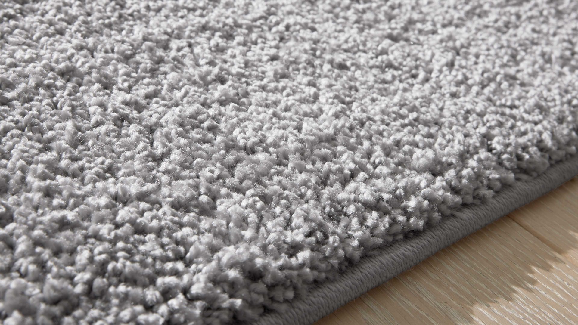 Webteppich Interliving aus Kunstfaser in Grau Interliving Teppich Serie G-8080 Grau - ca. 67 x 130 cm