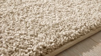 Webteppich Interliving aus Kunstfaser in Beige Interliving Teppich Serie G-8080 Creme - ca. 67 x 130 cm