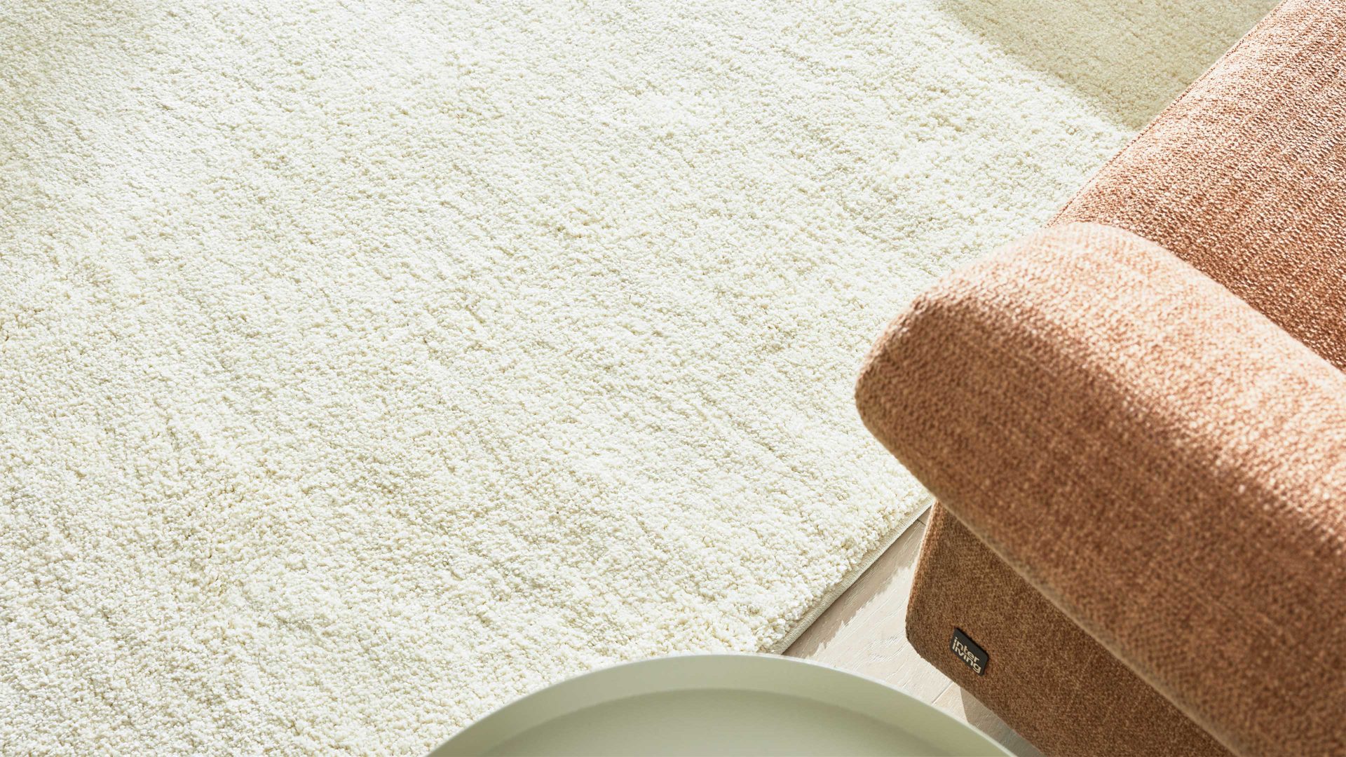 Webteppich Interliving aus Kunstfaser in Beige Interliving Teppich Serie G-8080 Creme - ca. 200 x 290 cm