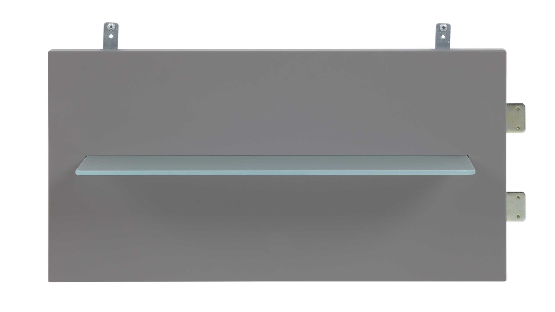 Paneel Interliving aus Holz in Dunkelgrau Interliving Kleiderschrank Serie 1207 – Paneelaufsatz 20216 links - Manhattan, Breite ca. 60 cm