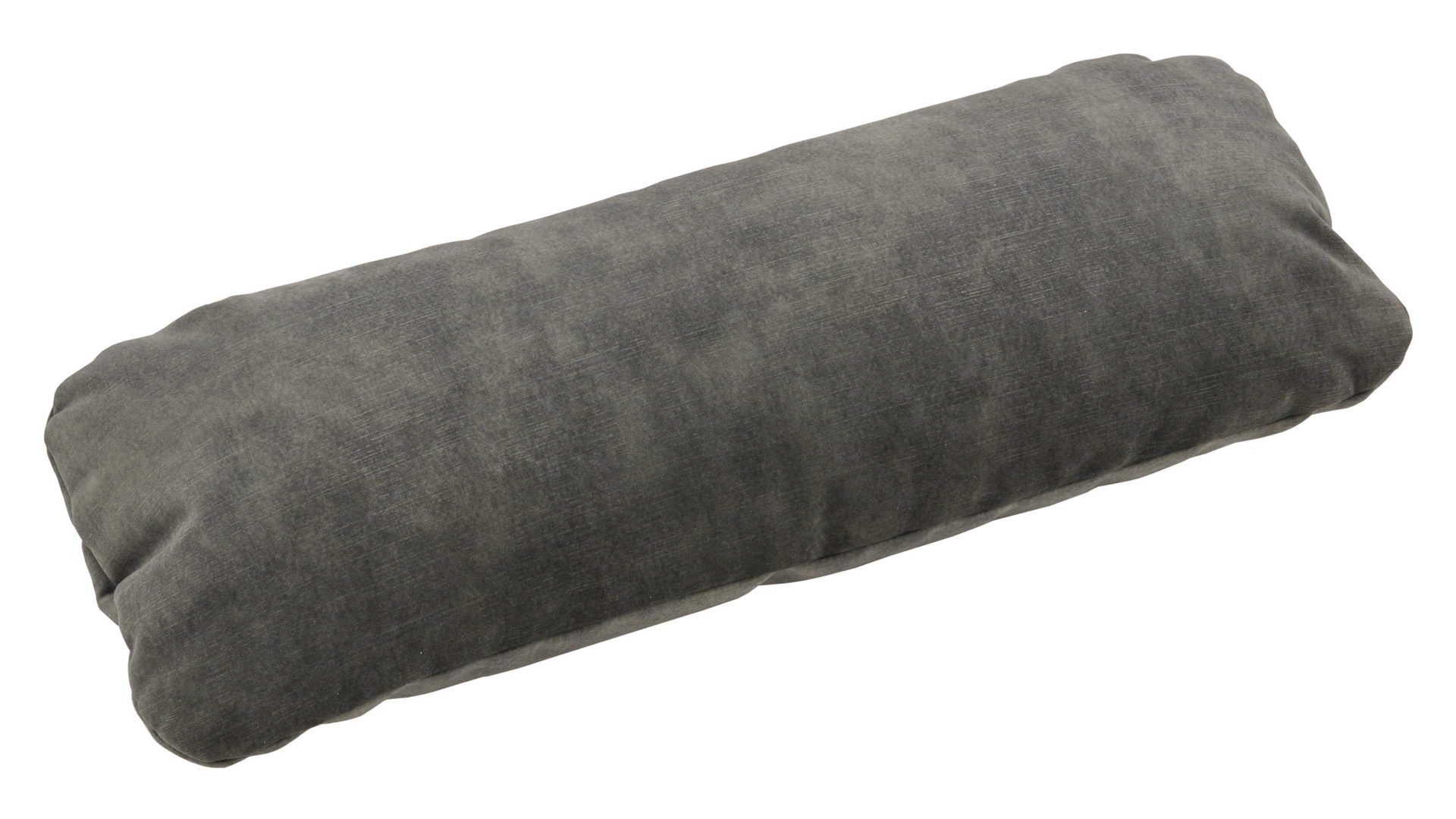 Einzelkissen modulmaster aus Stoff in Dunkelgrün Modulmaster MM-ZE1162 - Nierenkissen moosfarbener Velours - ca. 58 x 25 cm