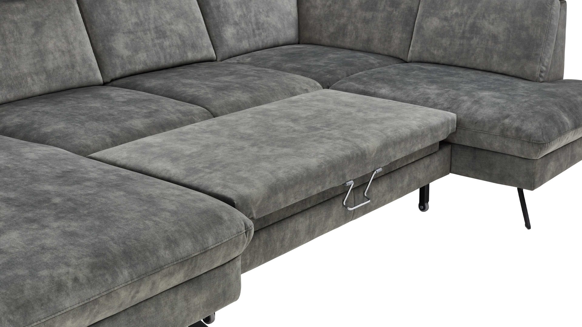 Funktion modulmaster aus Metall in Transparent Modulmaster MM-ZE1162 - Bettfunktion A für 2,5-Sitzer