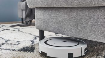 Ecksofa modulmaster aus Stoff in Grau Modulmaster MM-ZE1129 - Ecksofa alufarbene Chenille Charly & schwarze Füße - Stellfläche ca. 260 x 168 cm