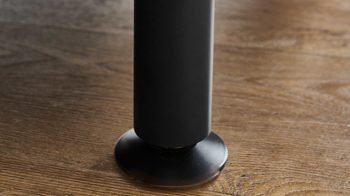 Ecksofa modulmaster aus Stoff in Grau Modulmaster MM-ZE1129 - Ecksofa alufarbene Chenille Charly & schwarze Füße - Stellfläche ca. 260 x 168 cm