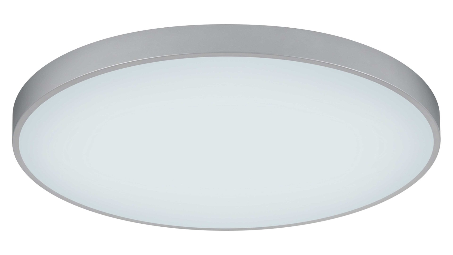 Deckenleuchte Trio lighting for you aus Metall in Hellgrau TRIO Leuchten Serie Waco titanfarbenes Metall - Durchmesser ca. 75 cm