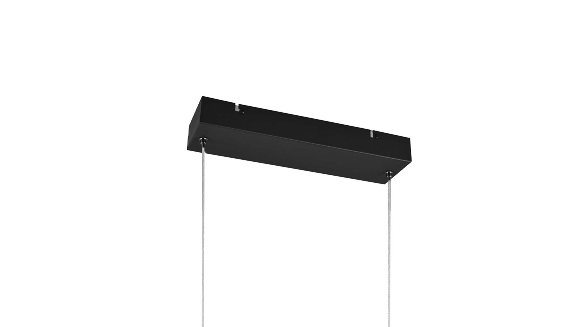 Pendelleuchte Trio lighting for you aus Metall in Schwarz TRIO Hängelampe Helios mattschwarzes Metall - Länge ca. 130 cm