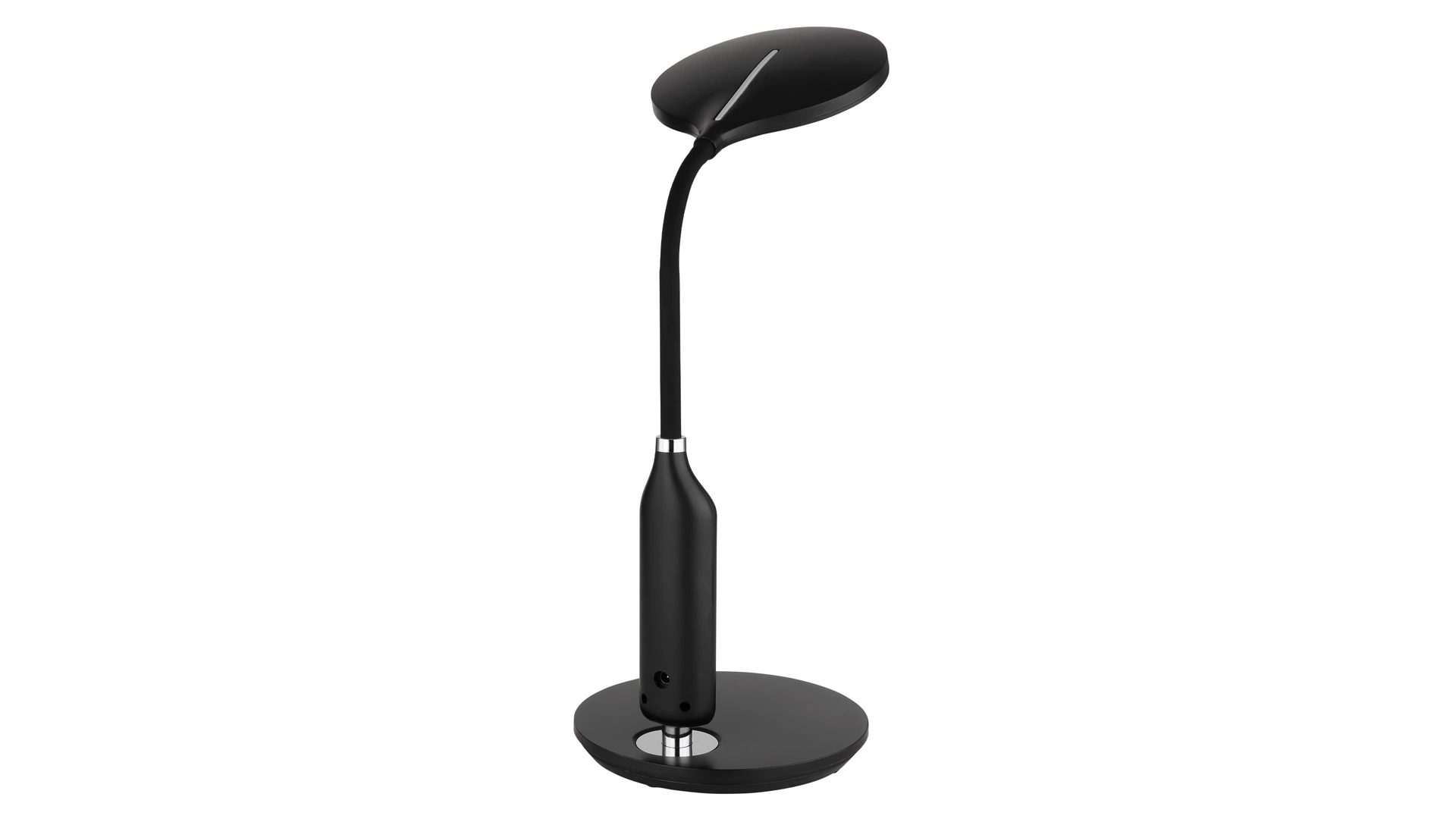 Schreibtischleuchte Globo lighting aus Kunststoff in Schwarz GLOBO Lampen Serie Fruggy - Schreibtischleuchte schwarzes Silikon - Höhe ca. 41 cm