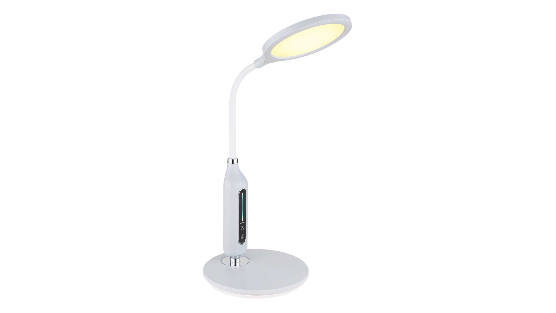 Schreibtischleuchte Globo lighting aus Kunststoff in Hellgrau GLOBO Lampen Serie Fruggy - Schreibtischleuchte hellgraues Silikon - Höhe ca. 41 cm