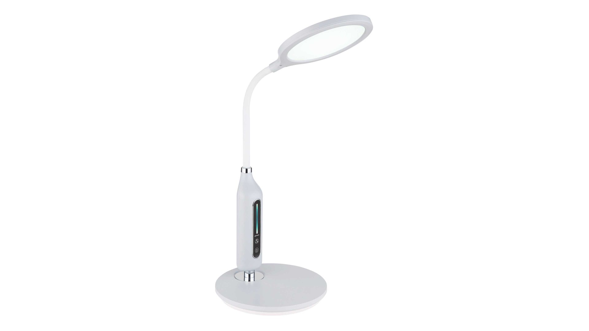 Schreibtischleuchte Globo lighting aus Kunststoff in Hellgrau GLOBO Lampen Serie Fruggy - Schreibtischleuchte hellgraues Silikon - Höhe ca. 41 cm