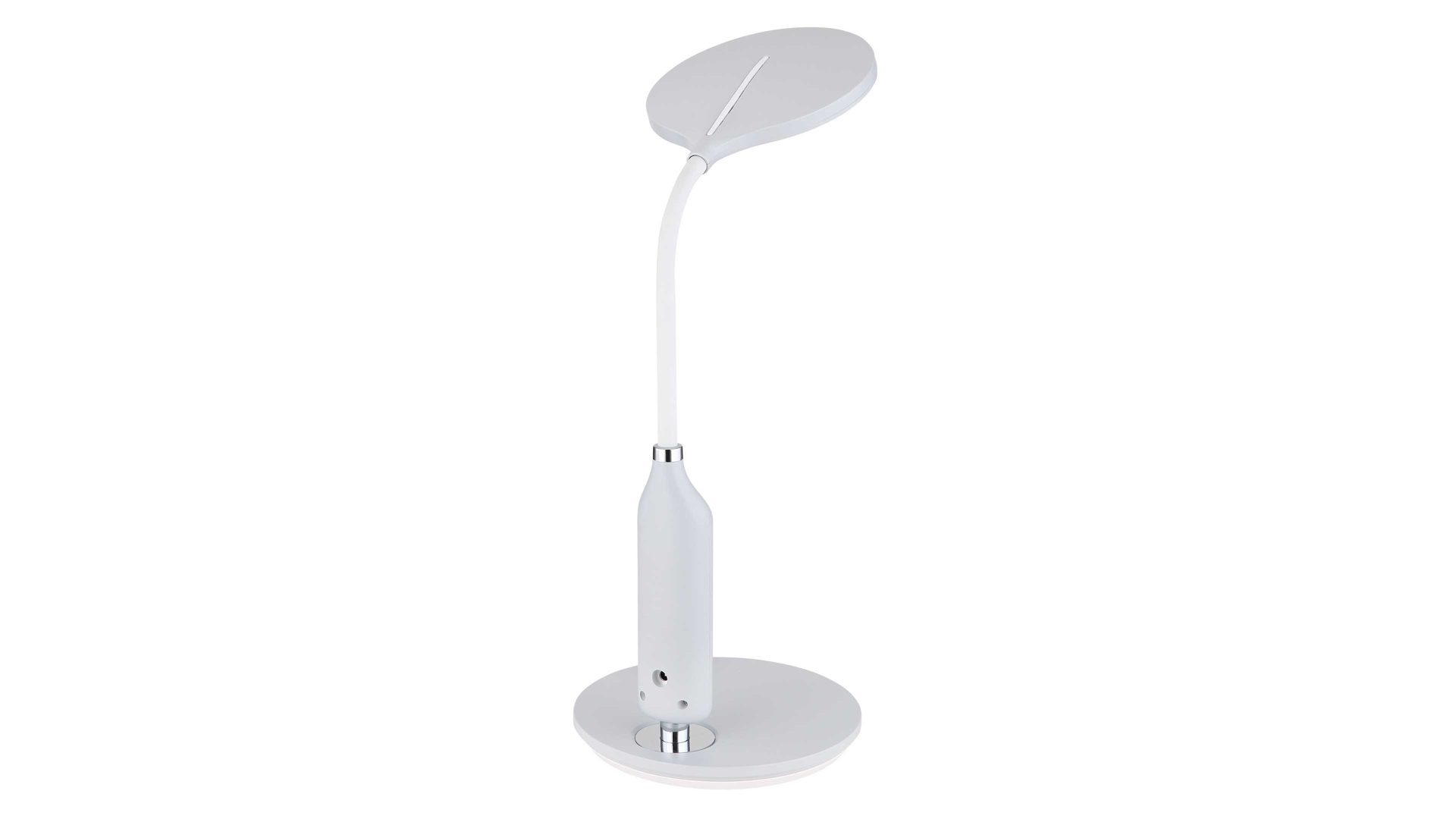 Schreibtischleuchte Globo lighting aus Kunststoff in Hellgrau GLOBO Lampen Serie Fruggy - Schreibtischleuchte hellgraues Silikon - Höhe ca. 41 cm