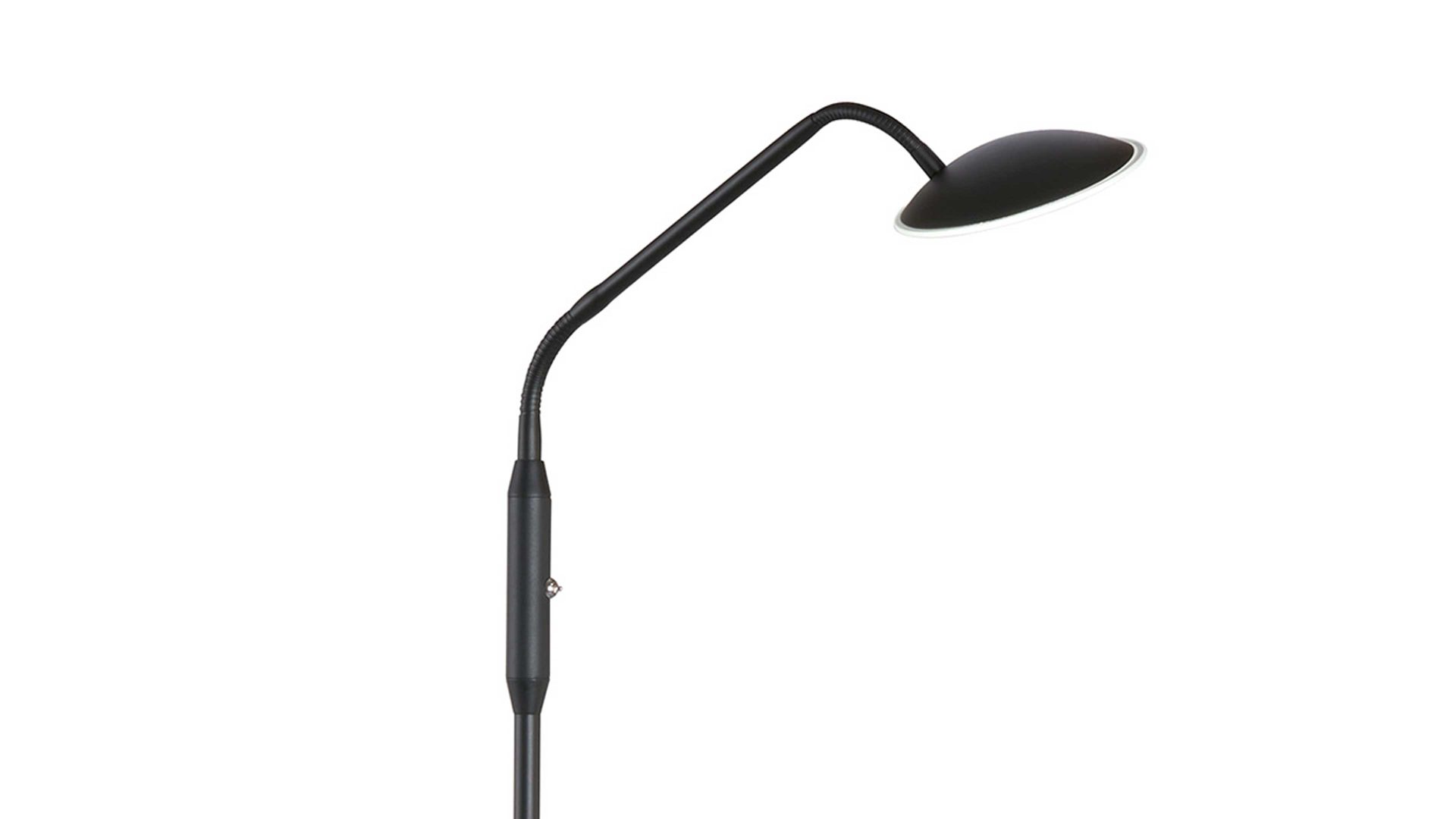 Stehleuchte Fh fischer & honsel aus Metall in Schwarz FH Leuchten Serie Tralli - Stehlampe mattschwarzes Metall - Höhe ca. 135 cm