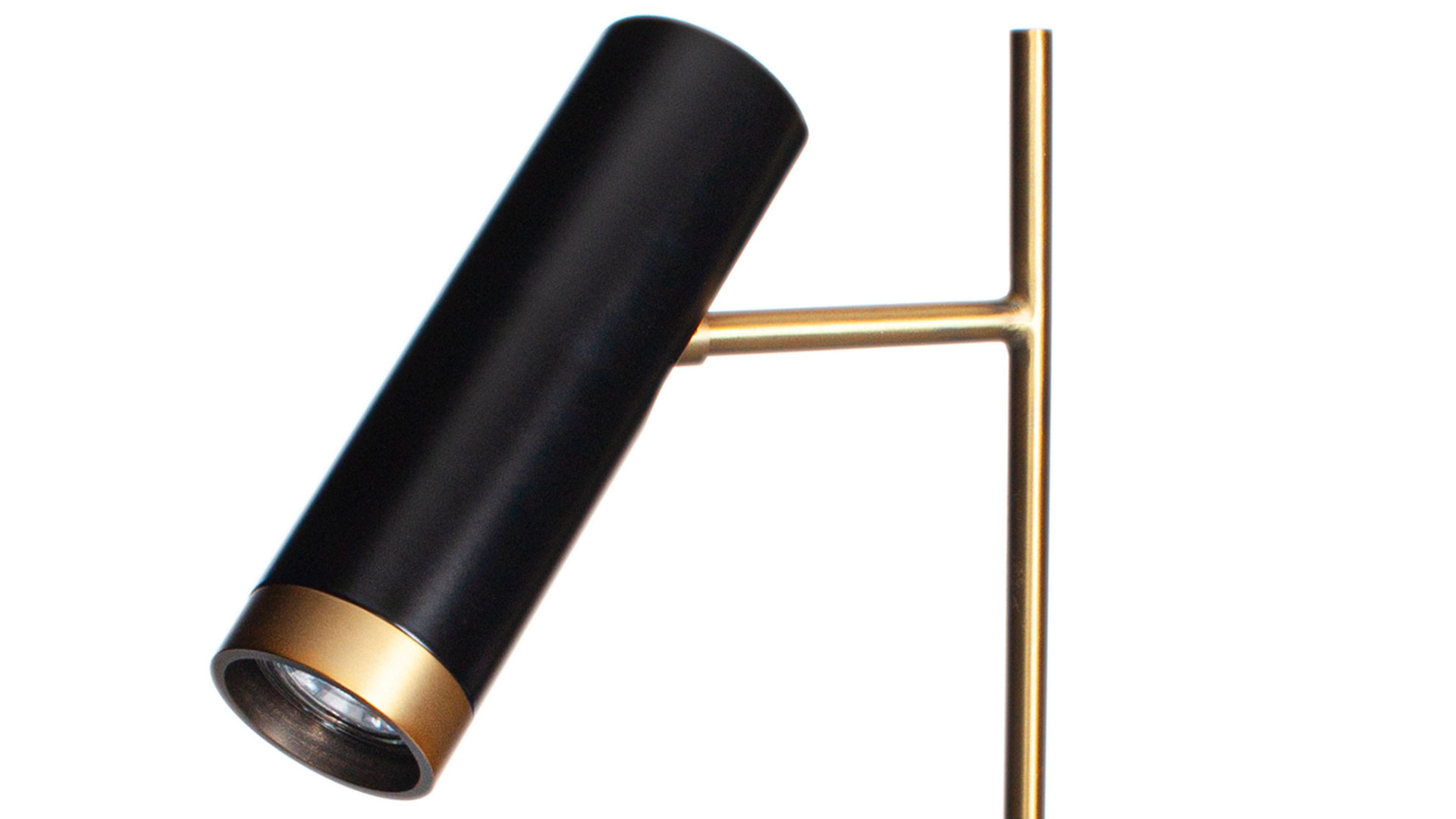 Tischleuchte By rydens aus Metall in Schwarz BY RYDÉNS Leuchten Serie Puls - Tischleuchte Schwarz & Gold - Höhe ca. 49 cm