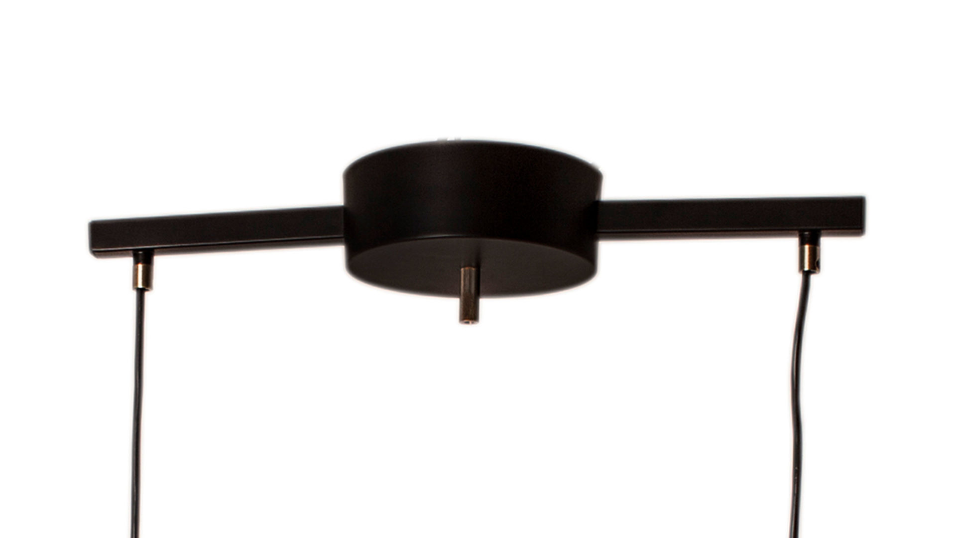 Pendelleuchte By rydens aus Metall in Schwarz BY RYDÉNS Leucht Zeona - Hängeleuchte schwarzes Metall - Länge ca. 90 cm