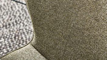 Vierfußstuhl Interliving aus Stoff in Grün Interliving Esszimmer Serie 5115 - Vierfußstuhl Aiko Four A12 jadefarbenes Leder LD7830 & moosfarbener Bezug Sneak 59, umbraugraues Metall