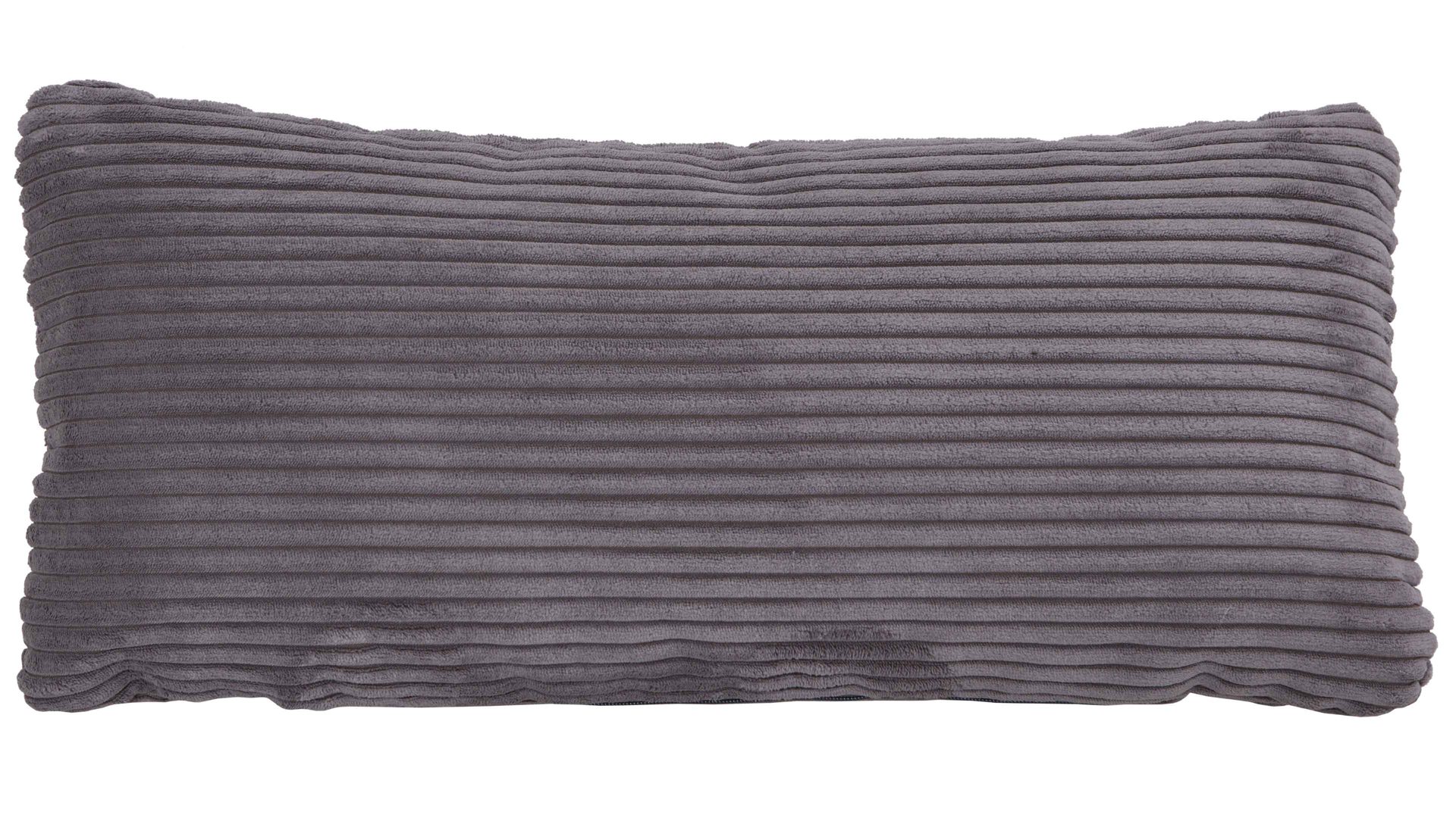 Ecksofa KAWOO aus Stoff in Grau KAWOO Polsterprogramm Dover XC - Ecksofa grauer Cordbezug - Stellfläche ca. 301 x 191 cm